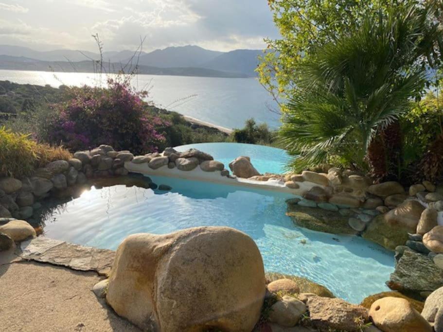 Villas Valinco San Martinu Corse Du Sud - Vue Et Proche Mer - Piscines-7 Chambres أولميتو المظهر الخارجي الصورة